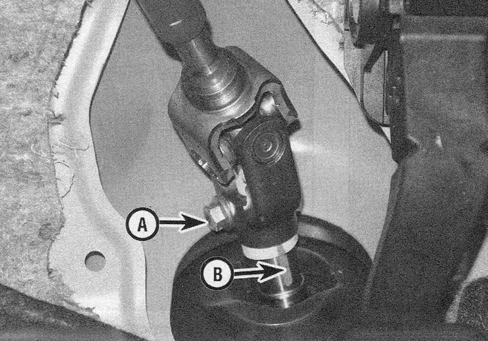 Honda Civic & CRV Suspension and steering | Steering column - removal and installation 