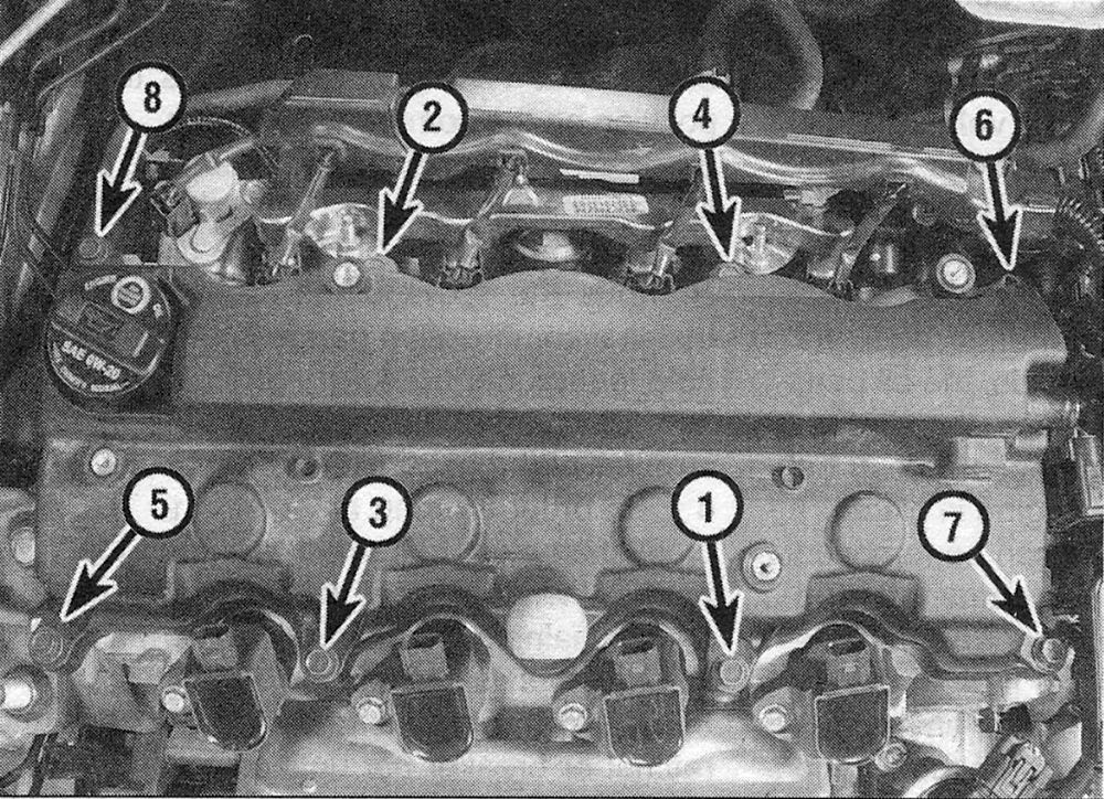 Honda Civic & CRV 1.8L single overhead camshaft (SOHC) engine | Valve cover - removal and installation