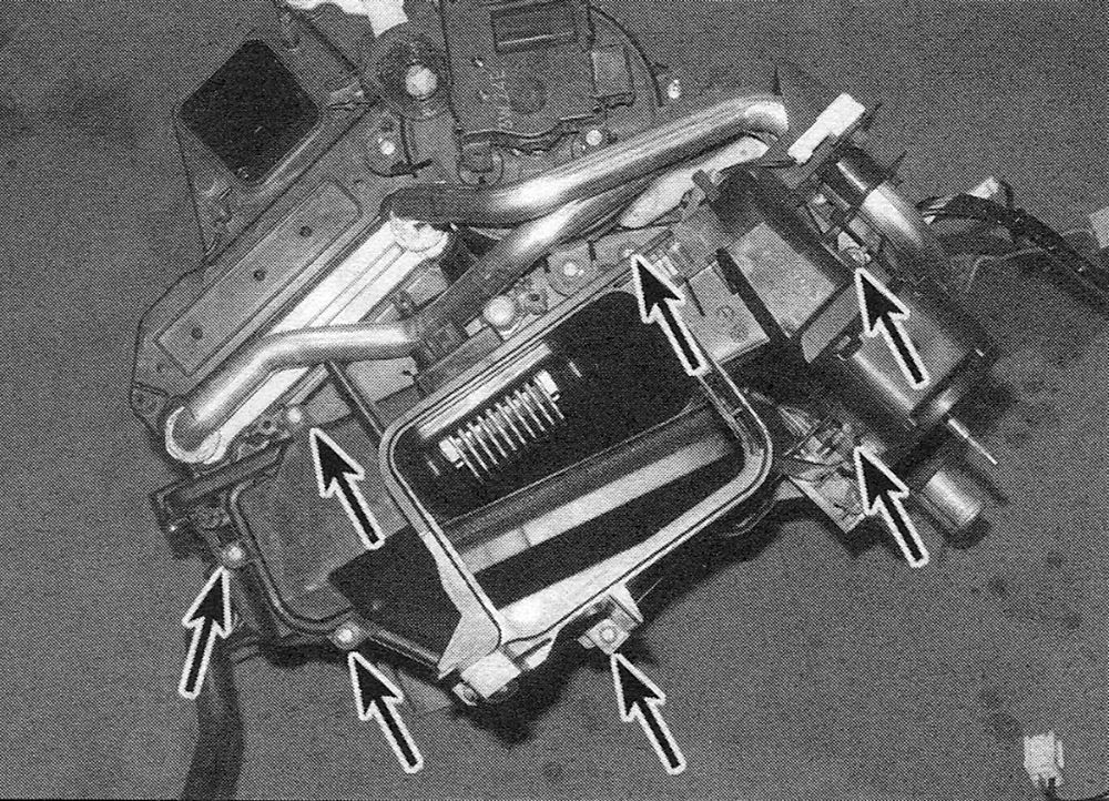 Honda Civic & CRV Cooling, heating and air conditioning systems | Heater core - replacement 