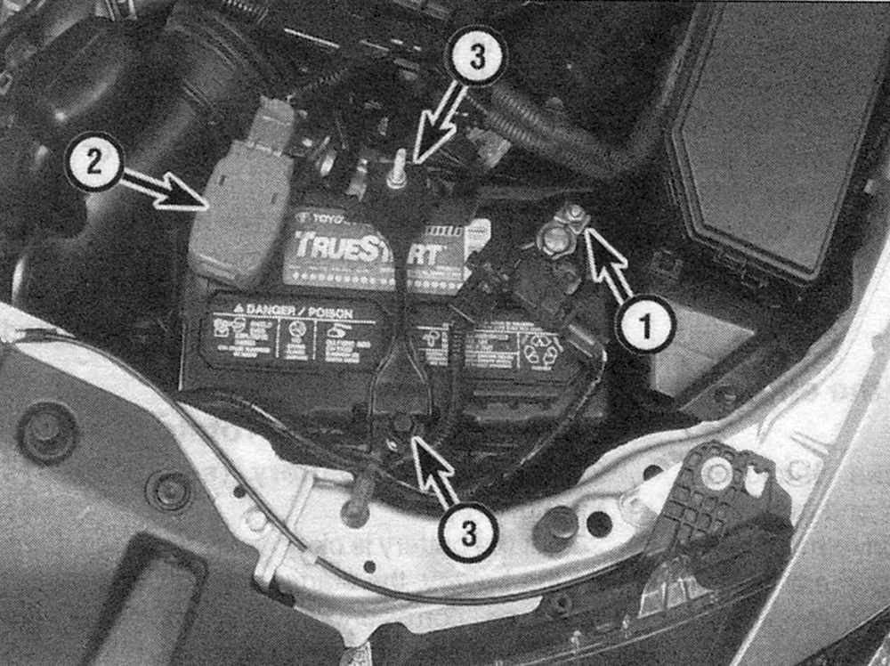 Honda Civic & CRV Engine electrical systems | Battery - removal and installation